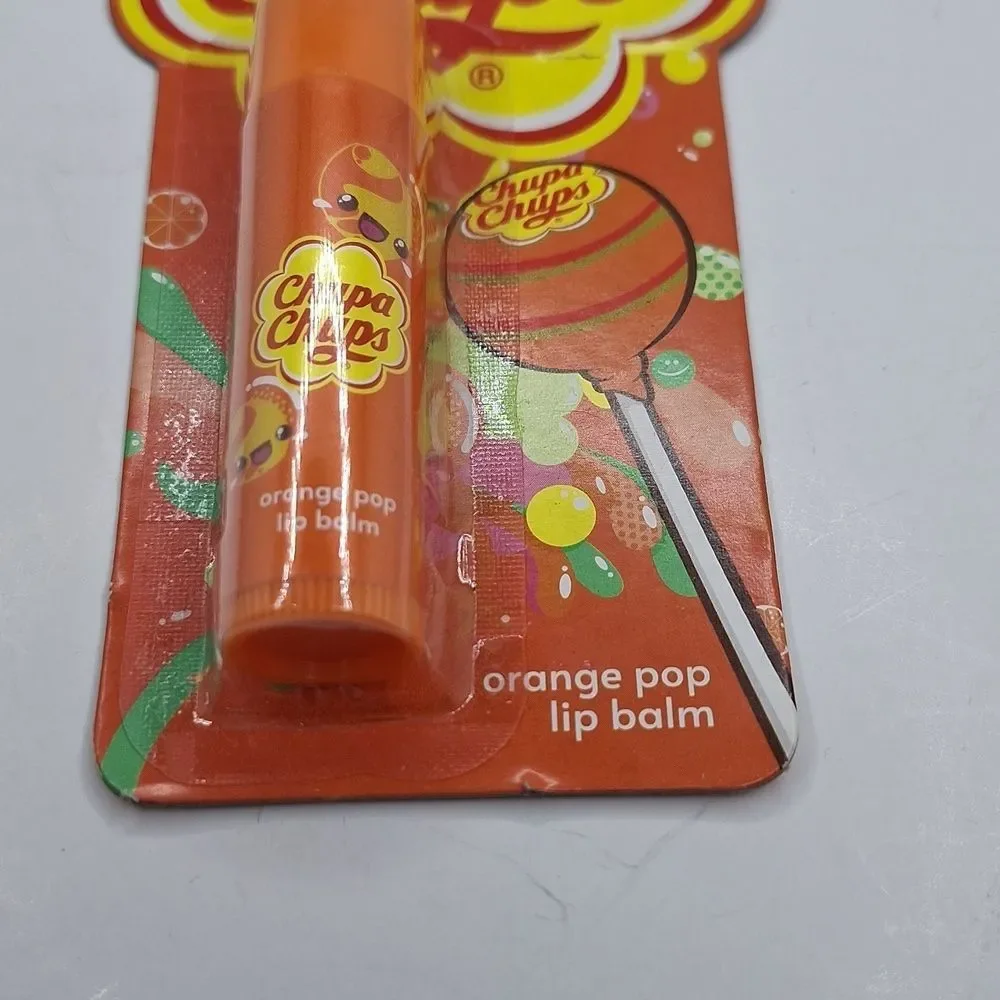 Chupa Chups lip balm orange pop flavored lip balm